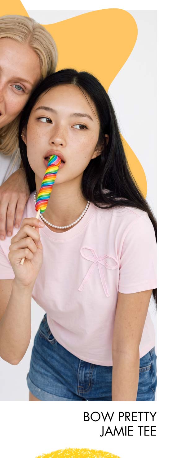 Bow Pretty Jamie Tee