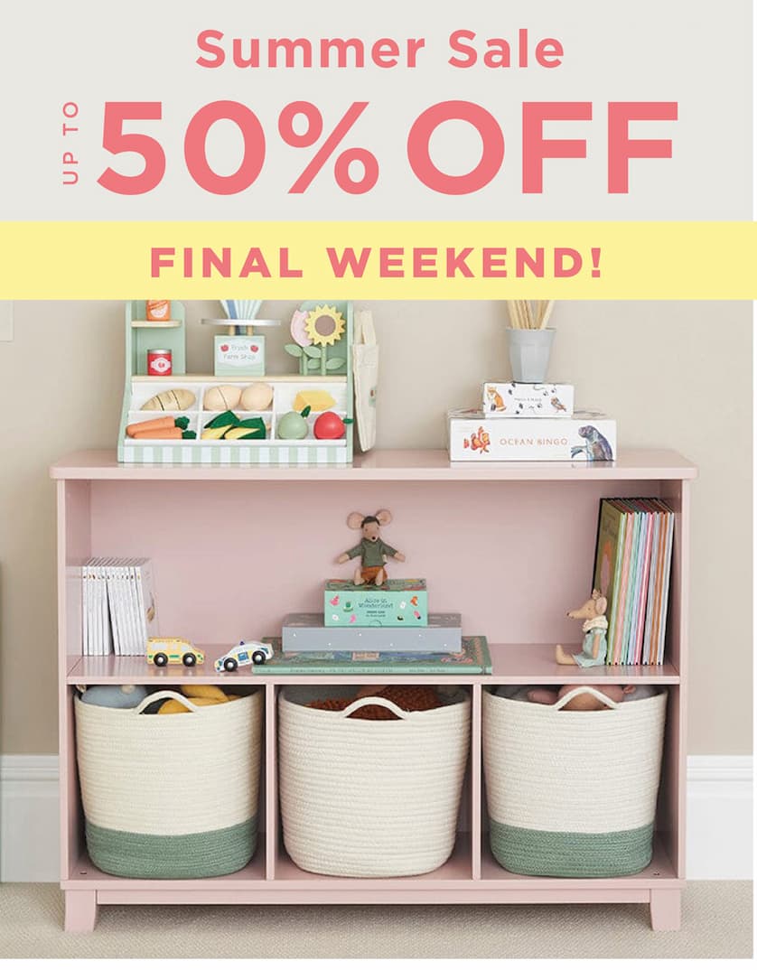 50% off summer sale