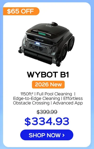 WYBOT B1 Cordless Robotic Pool Cleaner