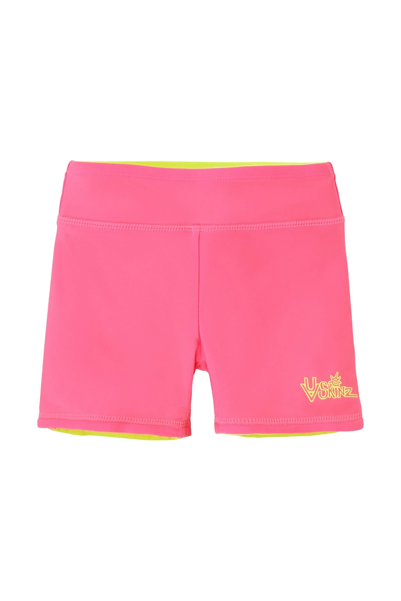 Image of Girl's Reversible Active Swim Shorts