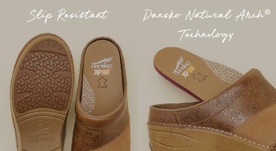 Slip Resistant | Dansko Natural Arch Technology