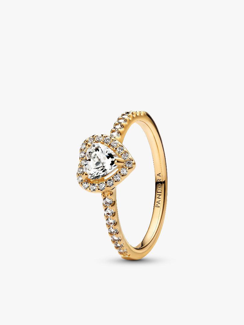 Ring met verhoogd hart