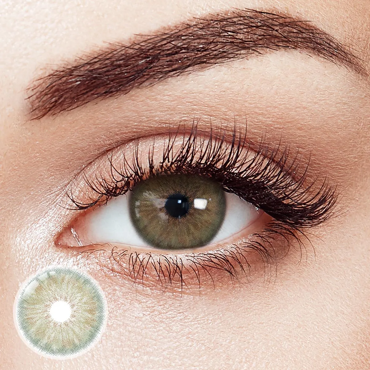 Breeze Green Prescription Yearly Contact Lenses | 2 Pcs