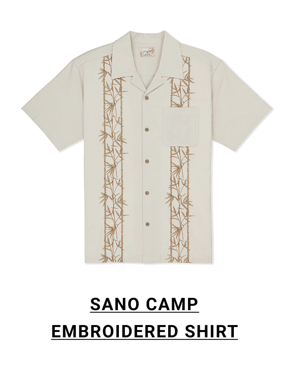Sano Camp Embroidered Short Sleeve