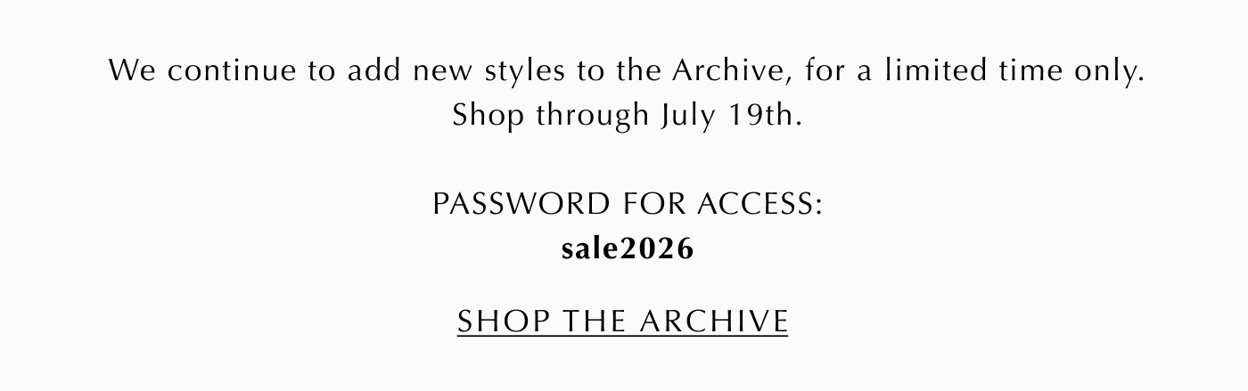 Explore the Archive Sale