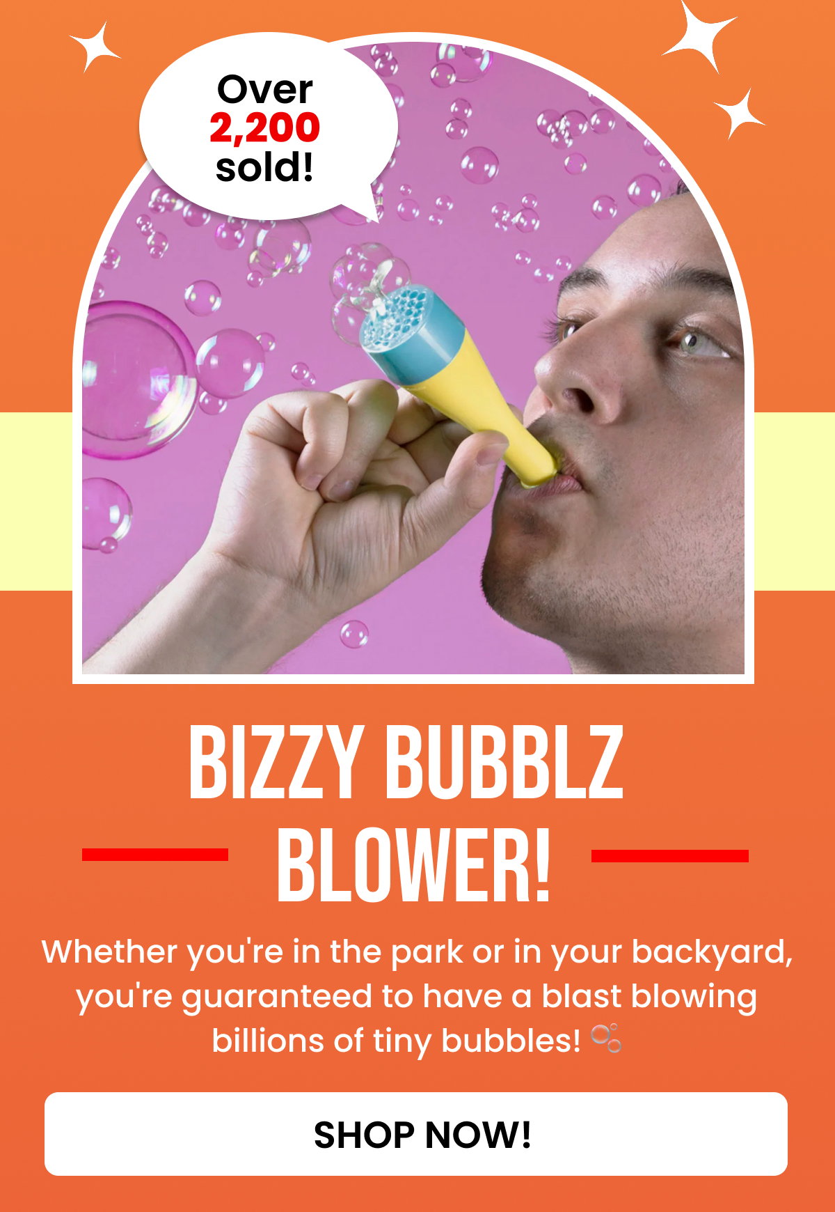 Bizzy Bubblz Blower