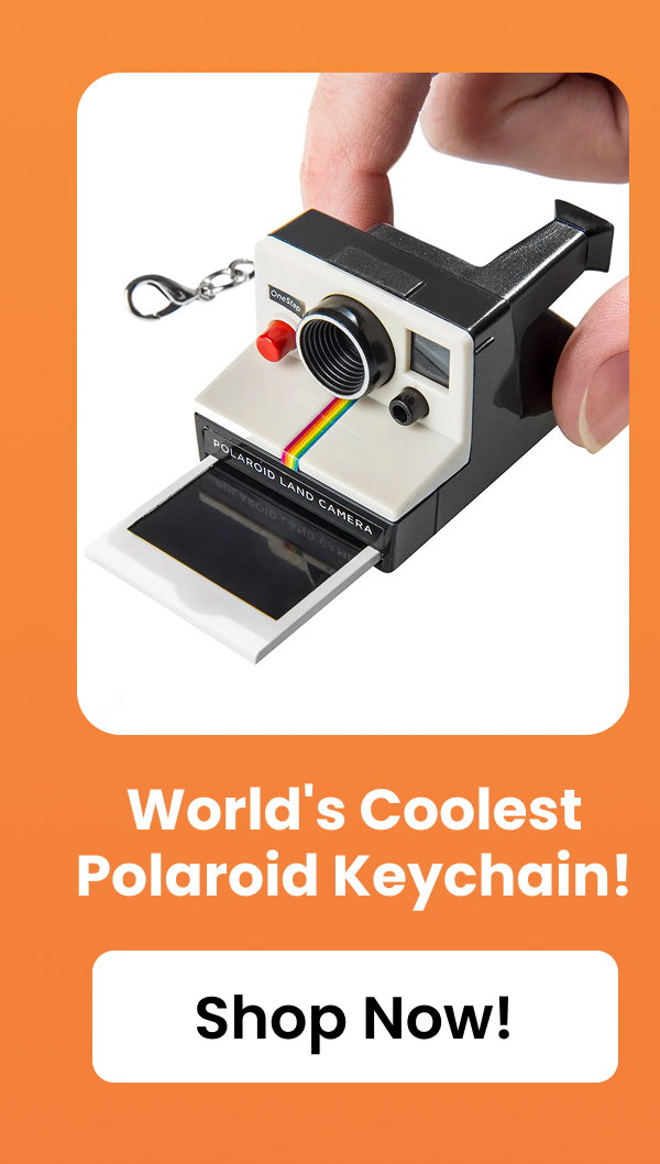 World's Coolest Polaroid Keychain!