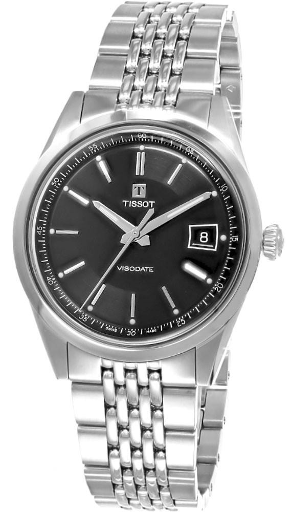 TISSOT Visodate Automatic SS 39MM Black Dial Men's Watch