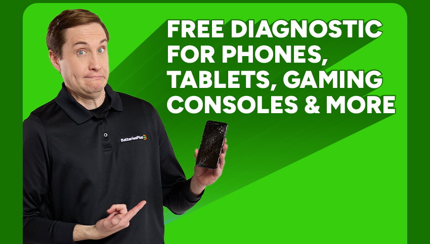 Free diagnostic for phones, tables, gaming consoles & more