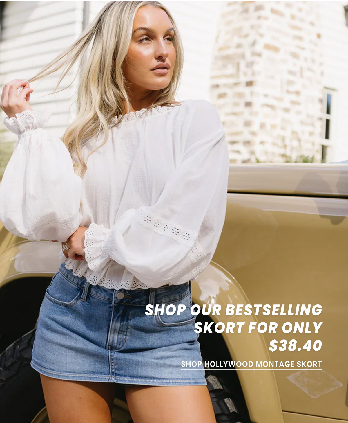Shop Hollywood Montage Skort