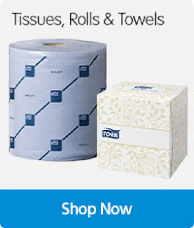 Tissues, Rolls & Towels