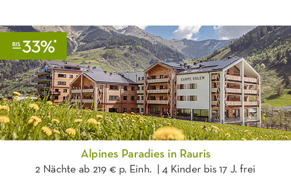 Alpines Paradies in Rauris