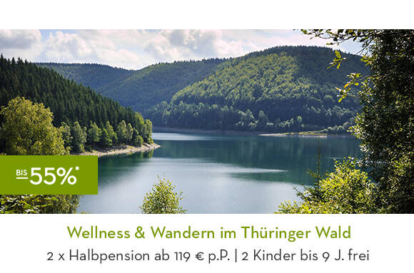 Wellness & Wandern im Thüringer Wald