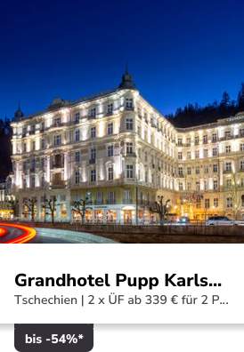 Grandhotel Pupp Karlsbad