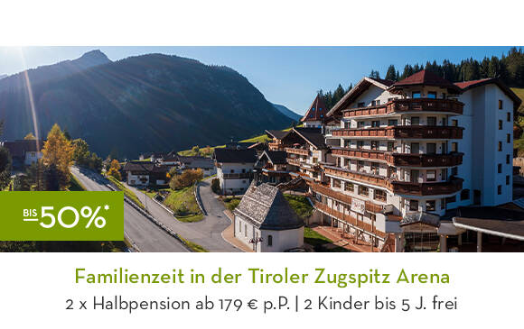Familienzeit in der Tiroler Zugspitz Arena