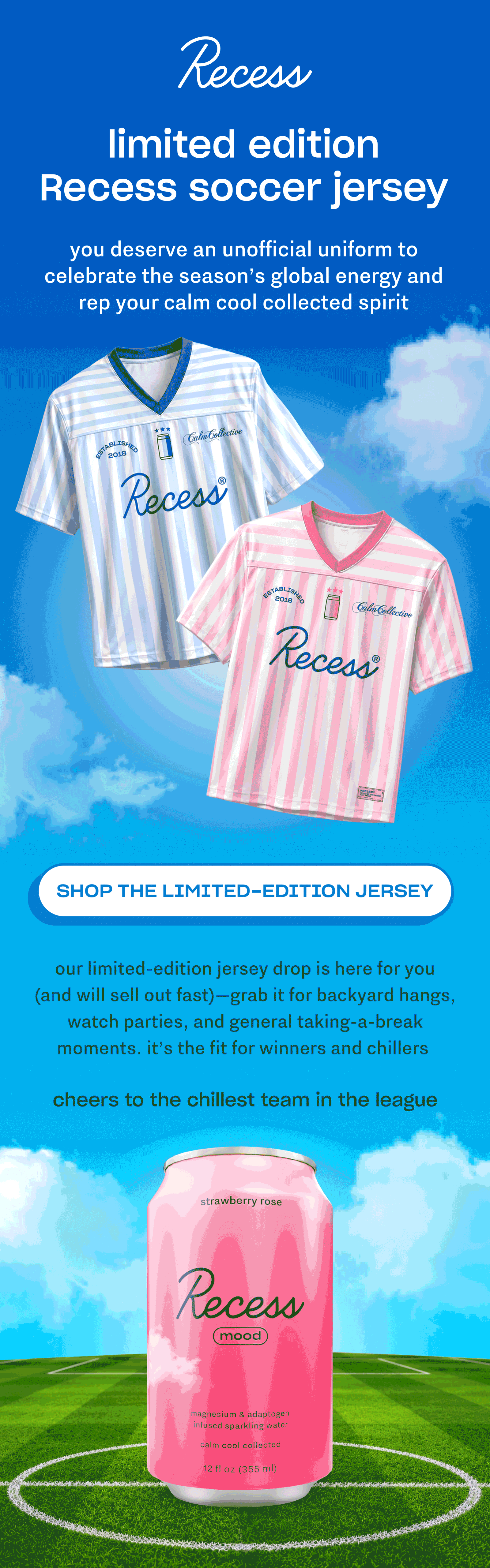 limited edition Recess jersey