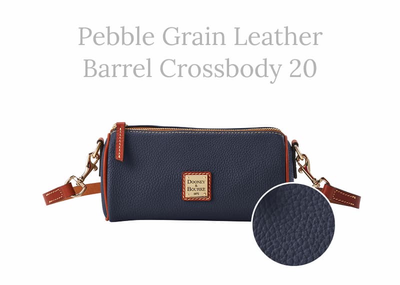 Pebble Grain Barrel Crossbody 20