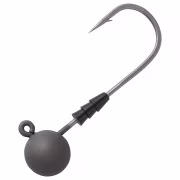 VMC Redline Series Tungsten Swimbait Jighead - Matte Grey - 1/0 - 1/8 oz.