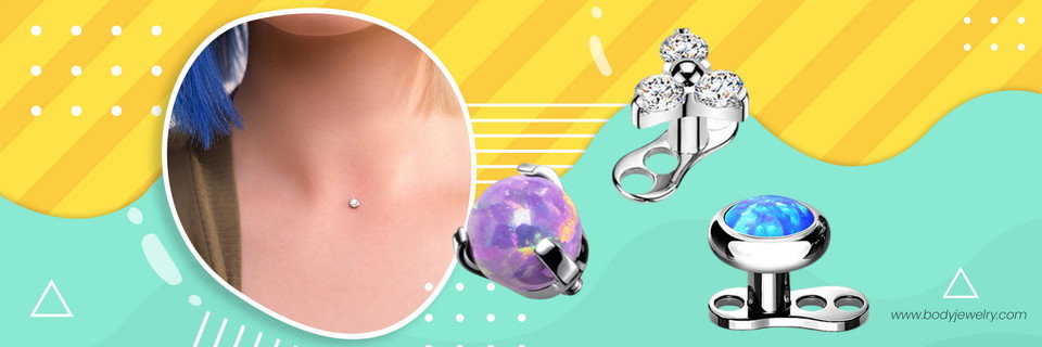 Summer Festival Dermal Jewelry Ideas and Styles