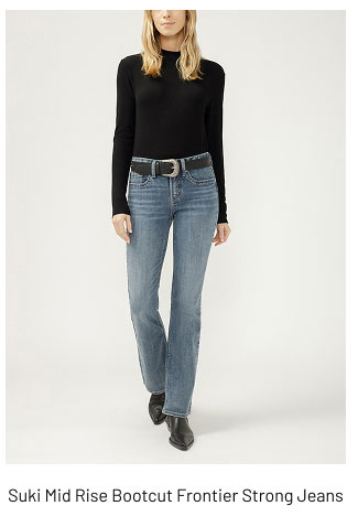 Suki Mid Rise Bootcut Frontier Strong Jeans