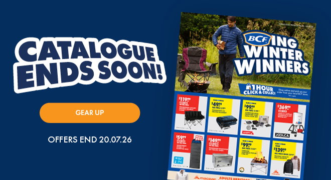 Catalogue Ends Soon - Gear up!