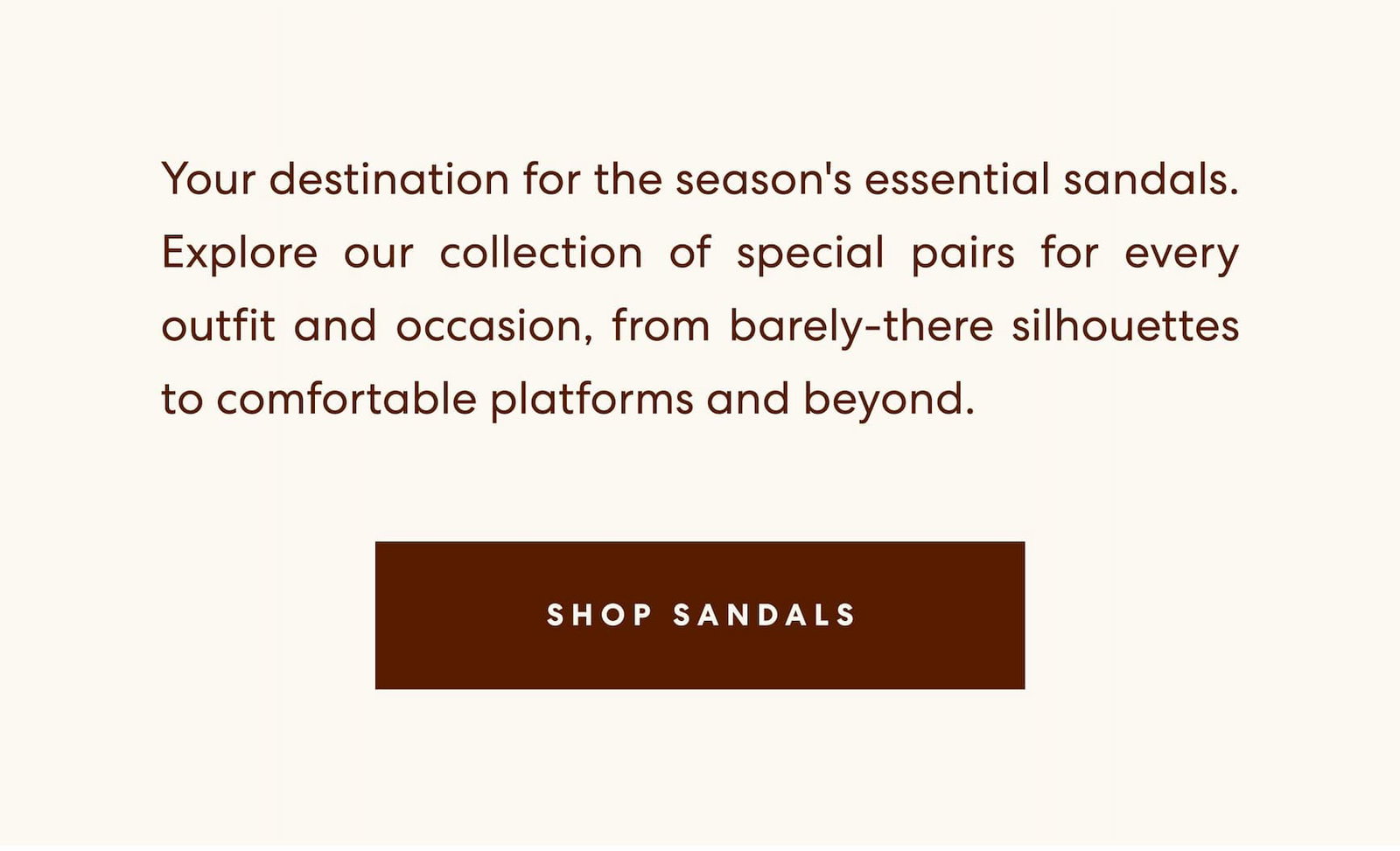 Shop Sandals