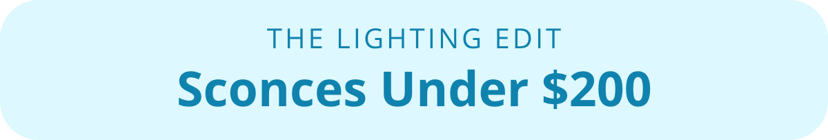 The Lighting Edit - Sconces Under $200