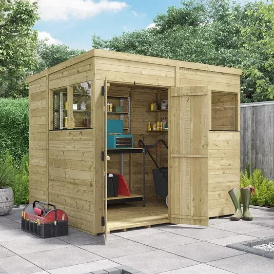 Image of BillyOh Switch Pressure Treated Tongue and Groove Pent Shed