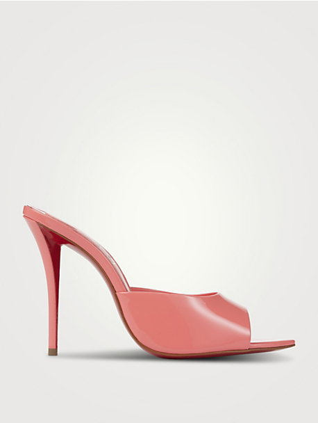 Miss Z Patent Leather Mules