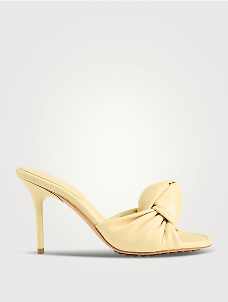 Cherry Heeled Mules