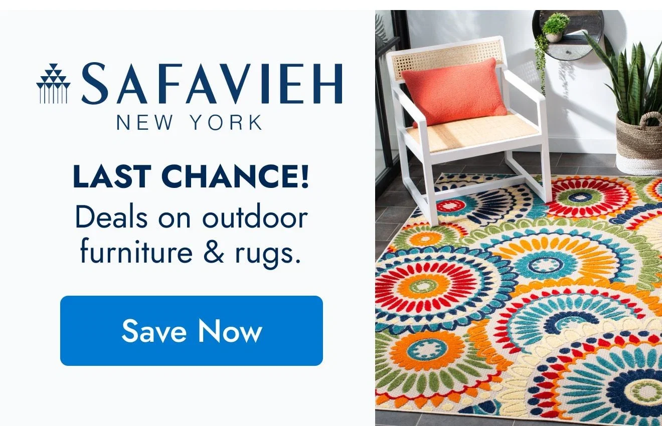 Safavieh: Last Chance! Outdoor Furniture & Rug Deals 
