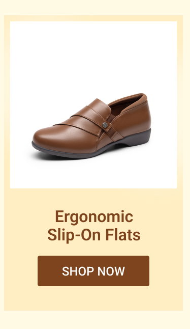 Ergonomic Slip-On Flats