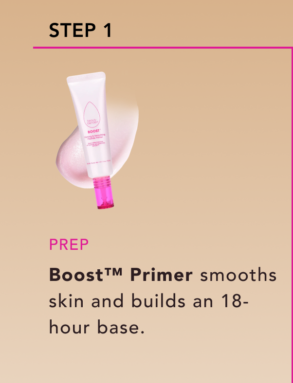 Step 1: Boost™ Primer.