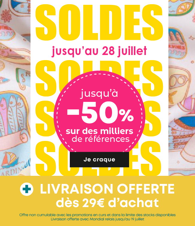 SOLDES: jusqu'au 28 juillet