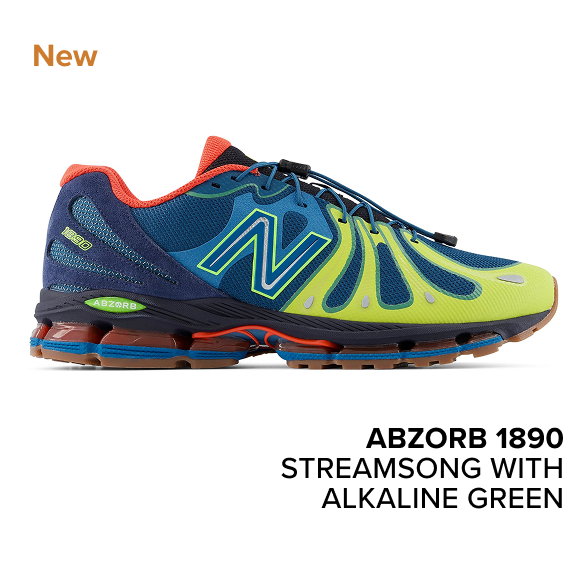ABZORB 1890 STREAMSONG with ALKALINE GREEN