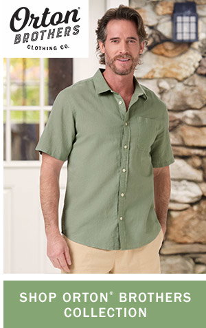 Shop Orton Brothers Collection. Orton Brothers Linen-Blend Short-Sleeve Shirt
