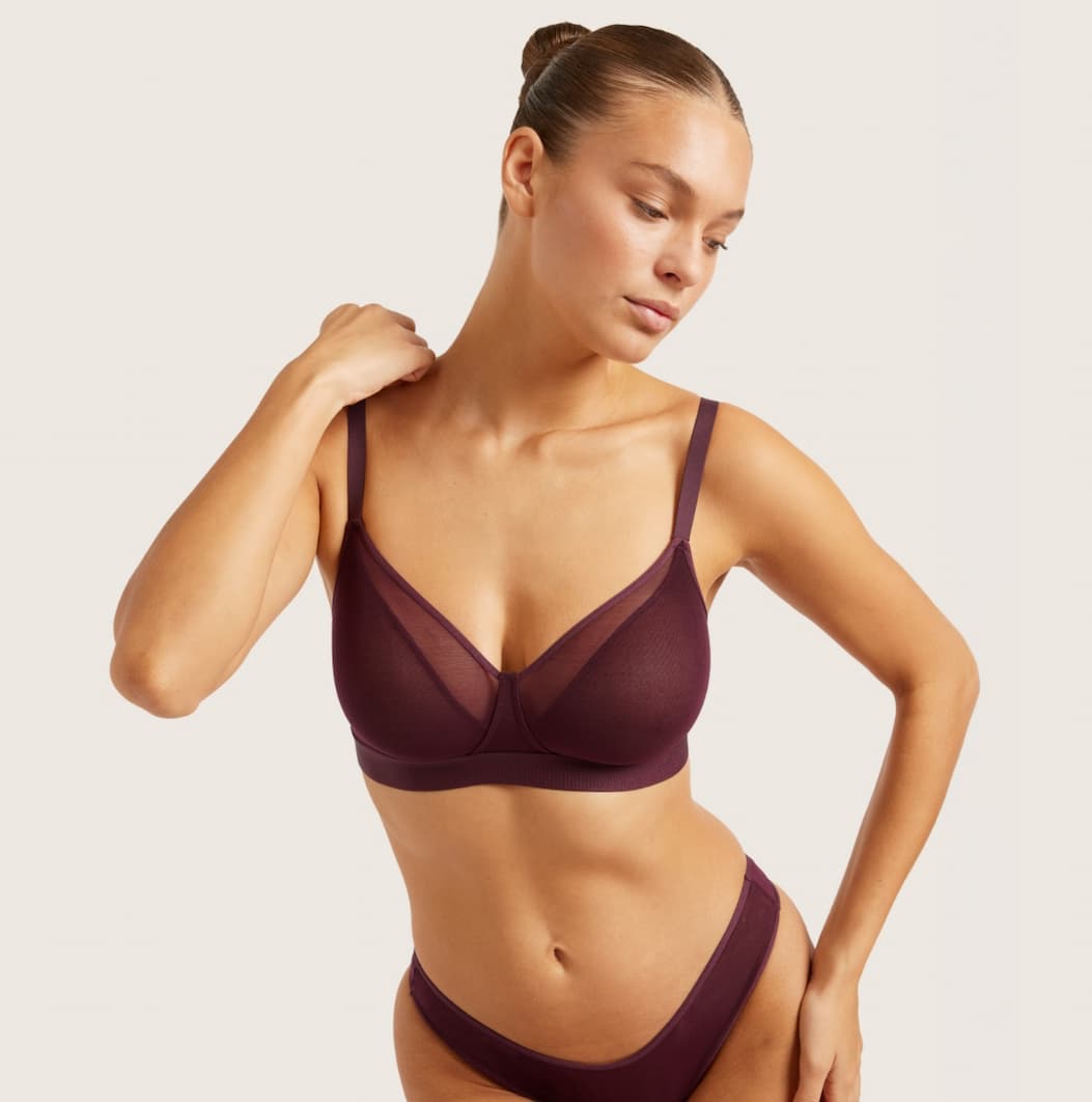 FreeMesh Full Bust Wireless Bra - Fig