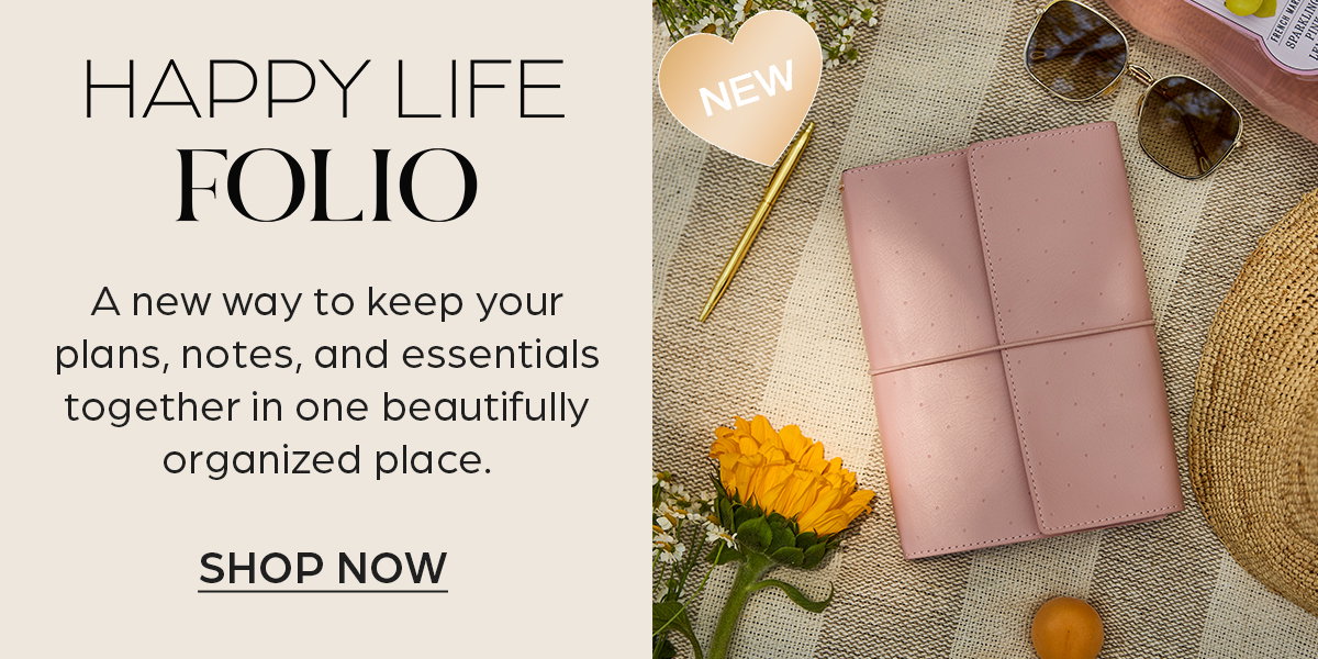 Happy Life Folio - Shop Now