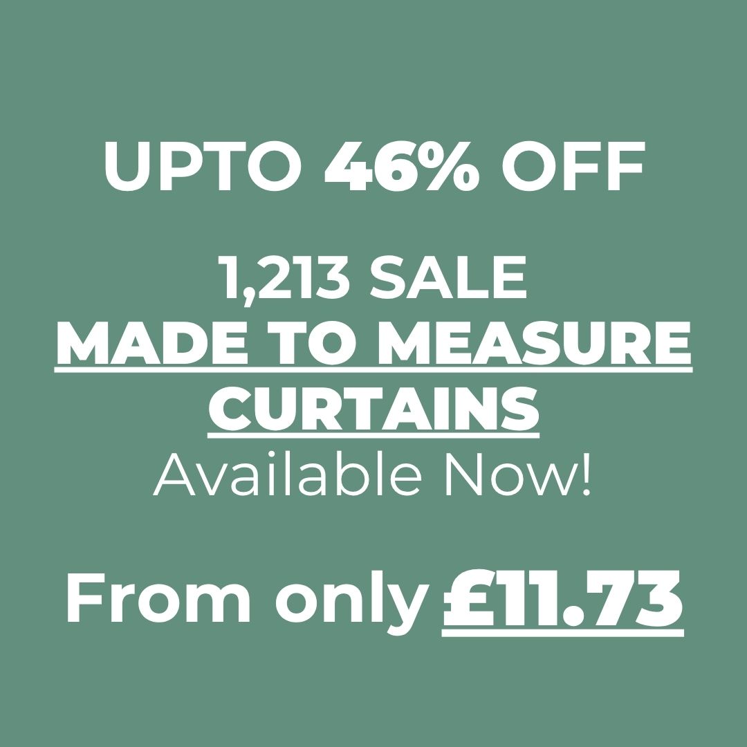 SUMMER SALE MADE TO MEASURE CURTAINS