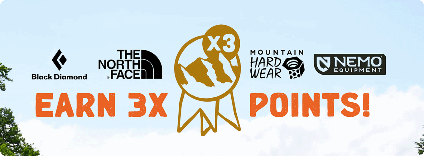 Earn triple points on select brands through 7/31