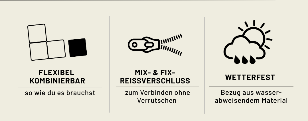 Topseller-Deal: 15 % auf alle modularen Loungemöbel