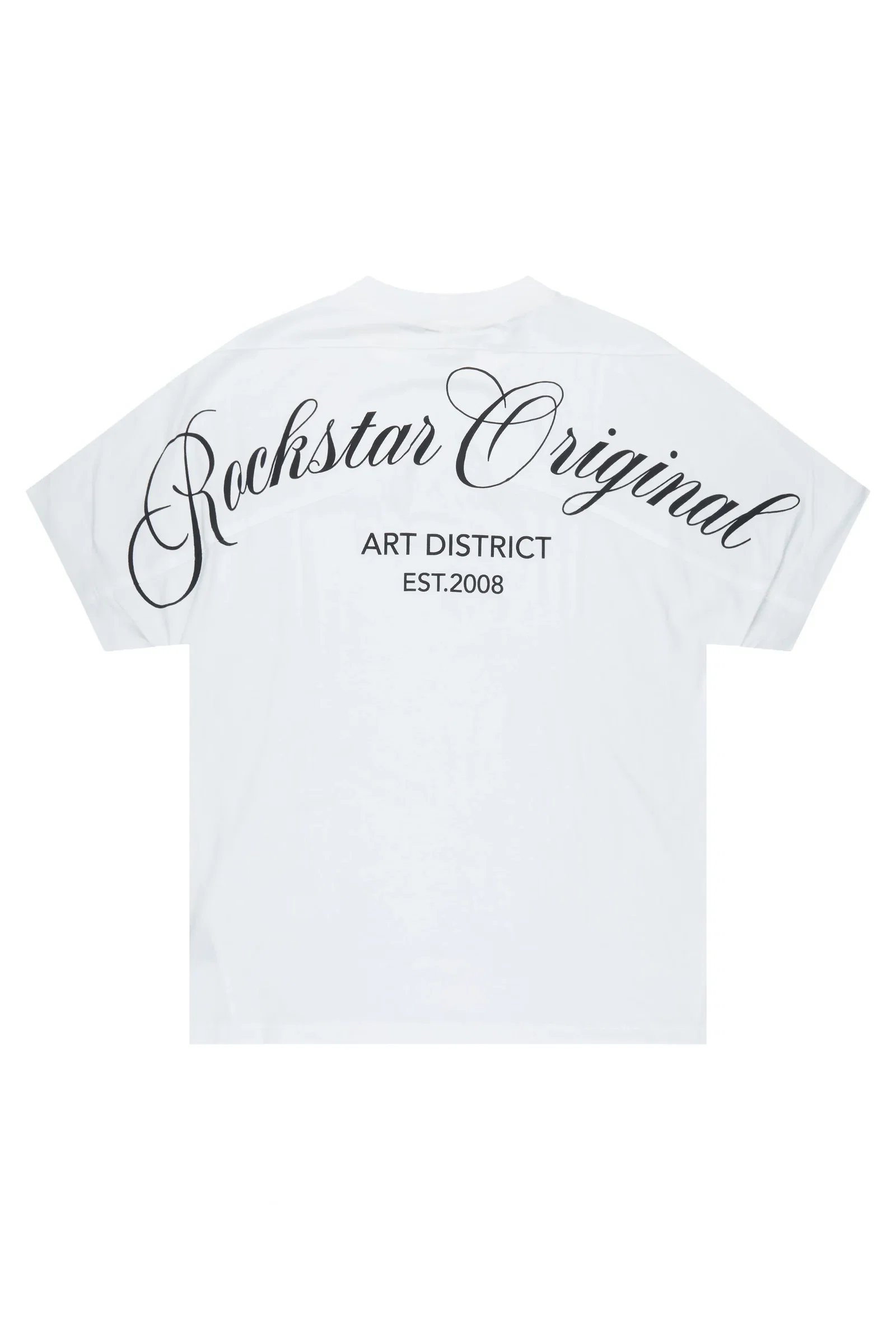 Image of Runo White Dolman Tee Shirt