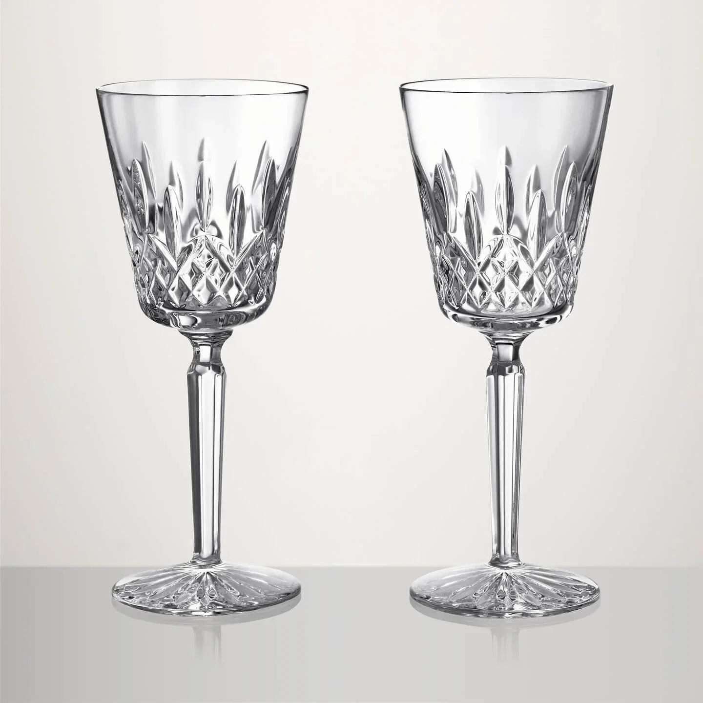 Lismore Tall Large Wine 15 OZ Set/2