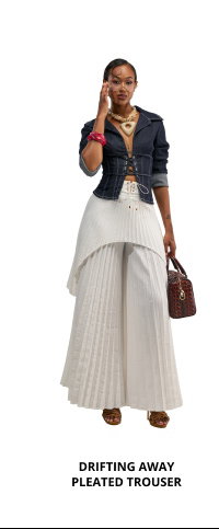 DRIFTING AWAY PLEATED TROUSER