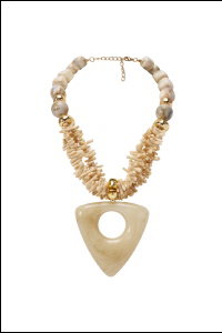 EARTH ANGEL NECKLACE IN WHITE