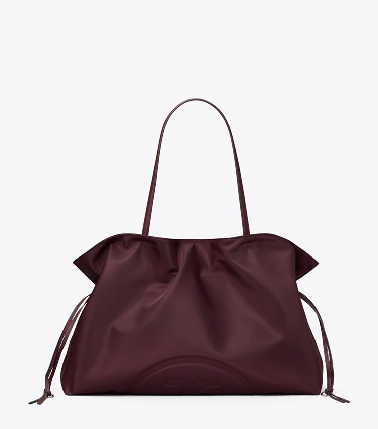 Image of Ella Nylon Drawstring Tote