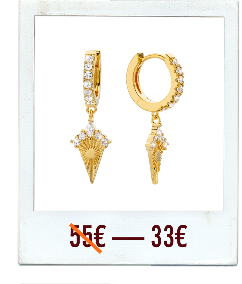 BOUCLES D'OREILLES - SHINY FEMINITY
