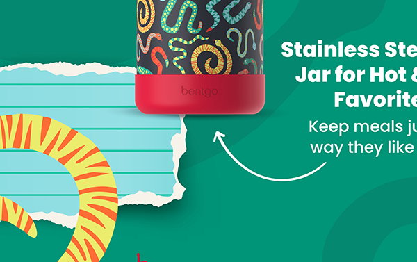 Stainless Steel Food Jar For Hot & Cool Favorites - Keep Meals Just The Way They Like Them