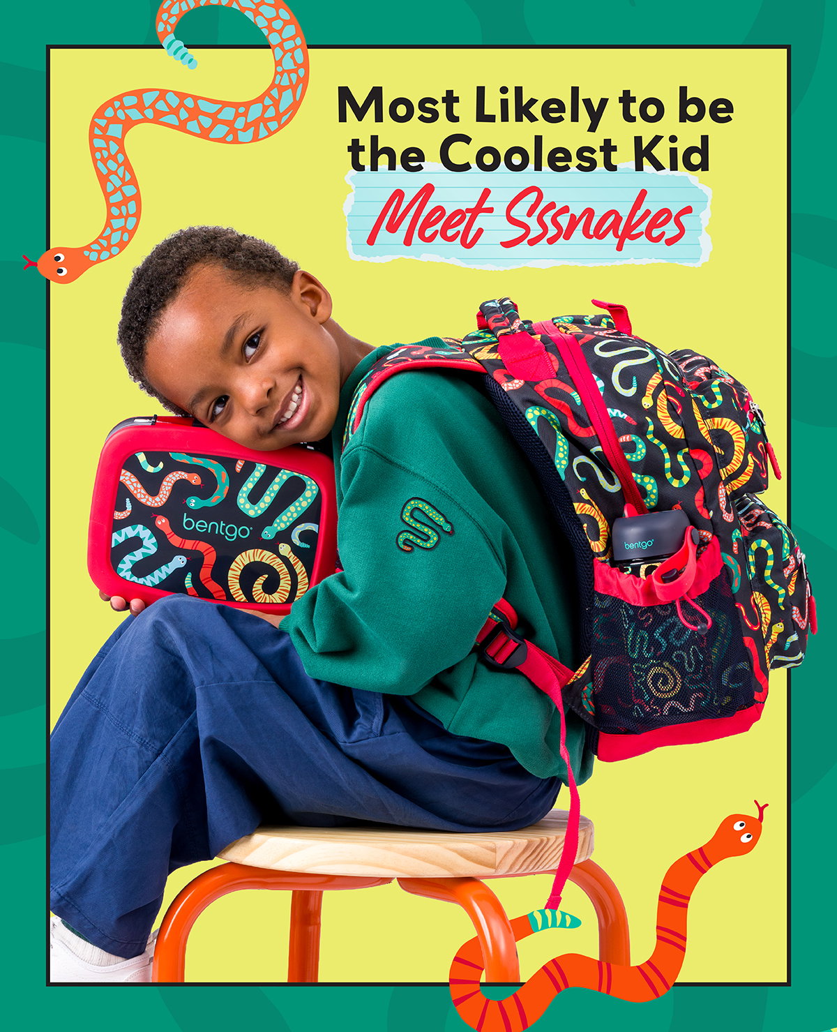 Most Likely To Be The Coolest Kid - Meet Sssnakes