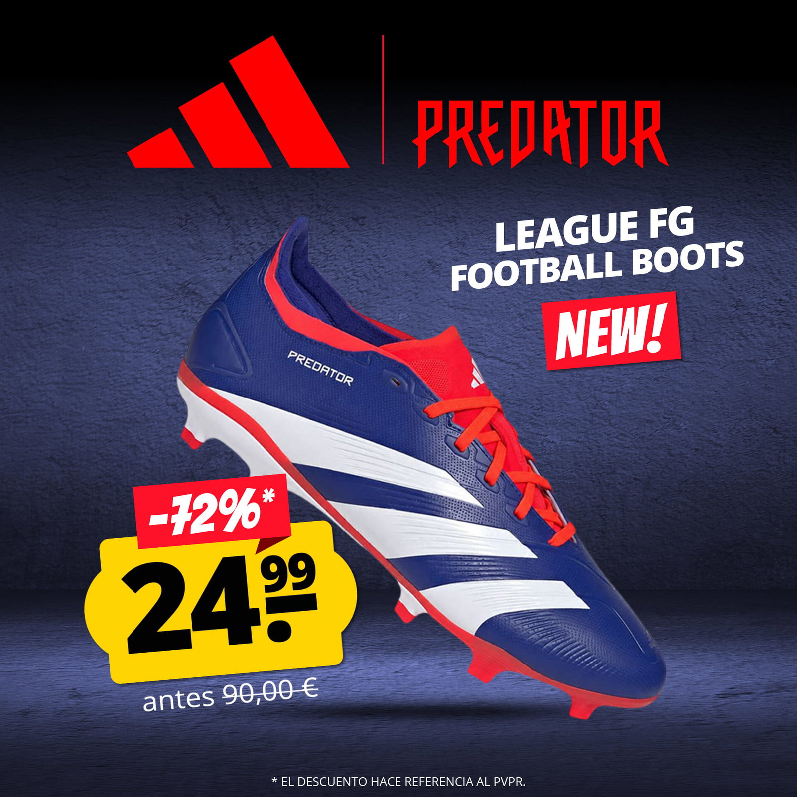 adidas predator league fg hombre botas de futbol